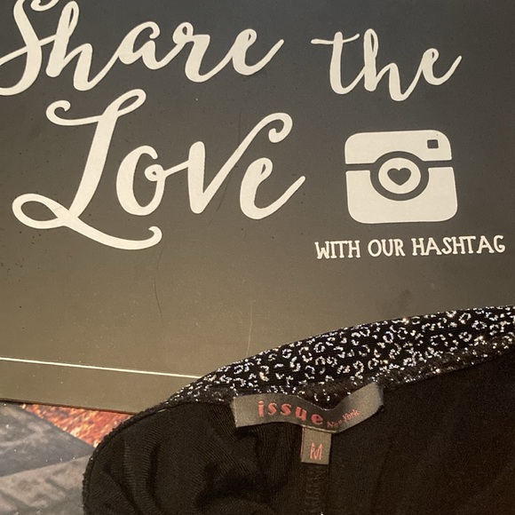 Issue New York Illusion Gown in Black/Silver| Sz M - Picture 2 of 12